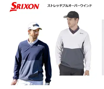 [ 새상품 반값 이하 ] Srixon 스트레치 풀오버 윈드 L 화이트