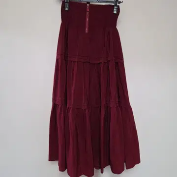 axes femme 포에틱 하이웨스트 캉캉 스커트 빨간색