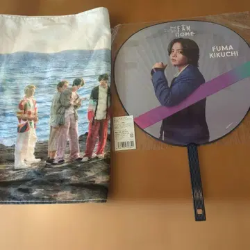 후마 키쿠치 부채 & 타월 We're FAM LIVE TOUR 2025