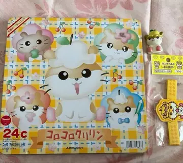 레어 당시물 산리오 코로코로 밤린 색연필 런치벨트 소프트 비닐 1999