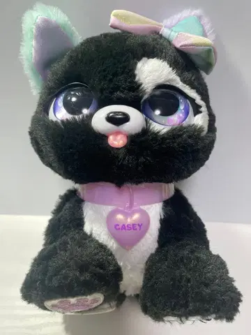봉제 인형 CASEY 블랙 고양이 선물 반려동물