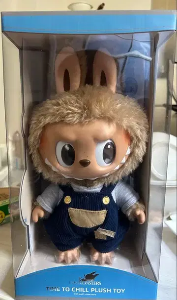 POP MART LABUBU TIME TO CHILL 봉제 인형