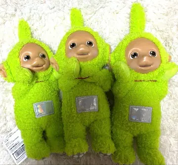 [ 새상품 ] 텔레토비즈 딥시 배 반짝반짝 봉제 인형 3개