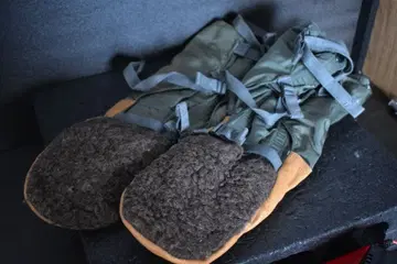 80s 미군 실물 공군 U.S.A.F TYPE N-4B 방한 미튼 장갑