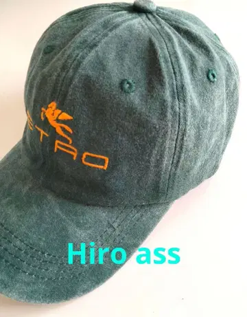 히로아스 그린 베이스볼 캡