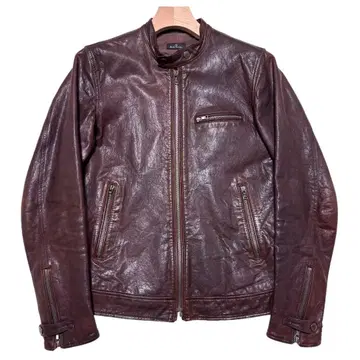 정말 멋진 PS PAUL SMITH 싱글 라이더 자켓 광택 있음 M