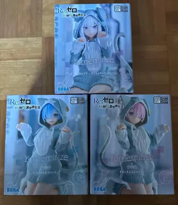 Re: 제로부터 시작하는 이세계 생활 렘 라무 에밀리아 3종 세트