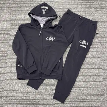 마크앤로나 저지 상하의 세트 블랙