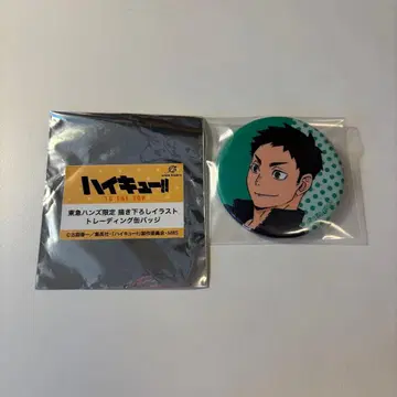 하이큐!! 사와무라 다이치 캔뱃지 도큐핸즈 카라스노 벌스데이 파티