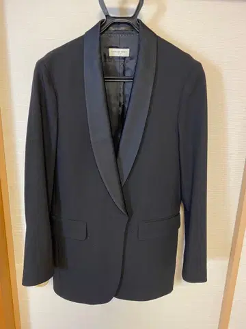 DRIES VAN NOTEN 블랙 테일러드 자켓