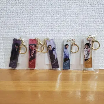 [미개봉] 하뉴 유즈루전 2019-20 키링 5개 세트