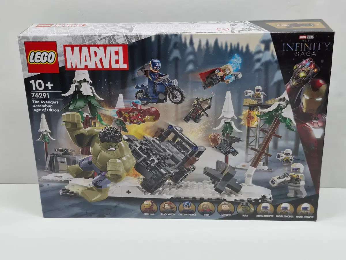 레고 76291 마블 어벤져스 어셈블: 에이지 오브 울트론 미개봉 새제품