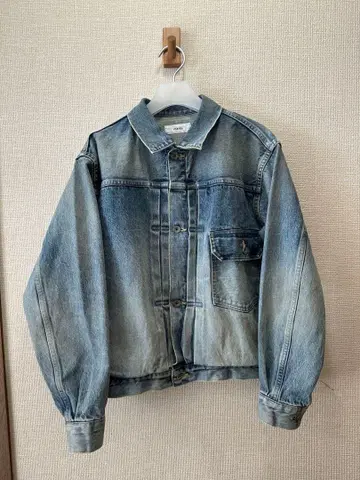 marka NEW TYPE1 DENIM JACKET used washed