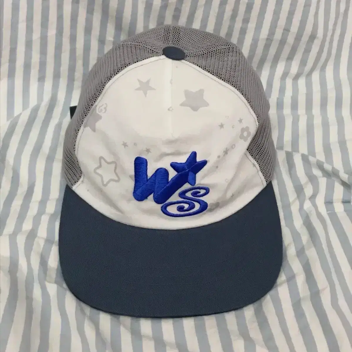 NCT WISH × SHALOM コラボ WS MASH CAP 刺繍キャップ NCT WISH X SHALOM WS MASH CAP キャップ 【公式通販】