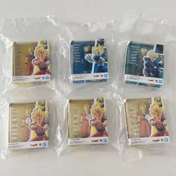 드래곤볼 Z SHFiguarts 손오공 4 트랭크스 베지터 6개 세트