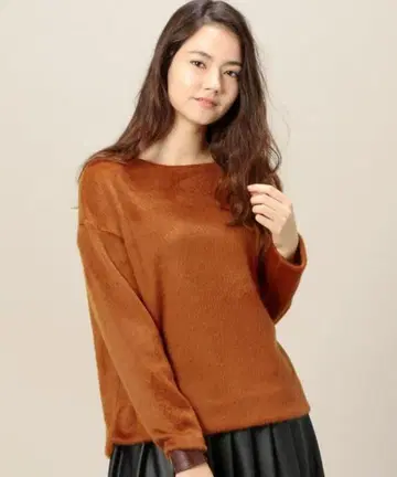 BEAUTY&YOUTH 비버 보트넥 와이드 풀오버