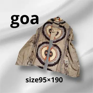 고아 [ goa ] 대형 스톨 베이지 스톨/숄/겉옷