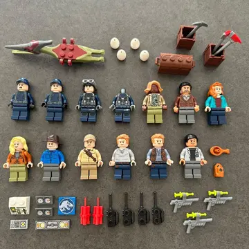 LEGO 쥬라기 월드 미니 피규어 부품