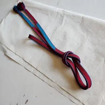 고다이 수제 끈 실크 허리띠 약 160cm