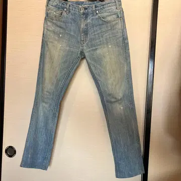 Ordinary fits 라이트 블루 데미지 데님