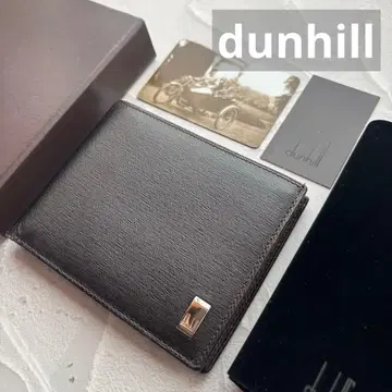 새상품급 dunhill 던힐 접이식 지갑 블랙