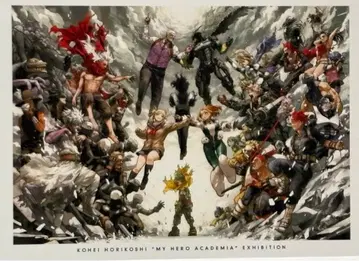 나의 히어로 아카데미아 히로아카 원화전 공식 도록 새상품