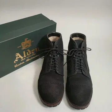 Alden 41826H TOMORROWLAND 별주 스웨이드 블랙