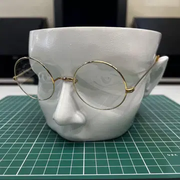 빈티지 CZ-351 진원 일산 라운드 안경 안경 프레임