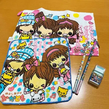 헤이세이 레트로 (당시물) 여아 문구 세트