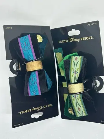 판타지 스프링스 안나 눈사람 바나나 클립 세트