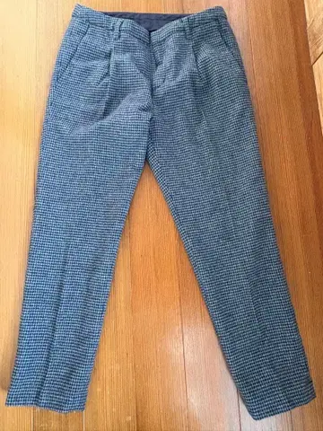 relume 체크 무늬 슬랙스 사이즈 38