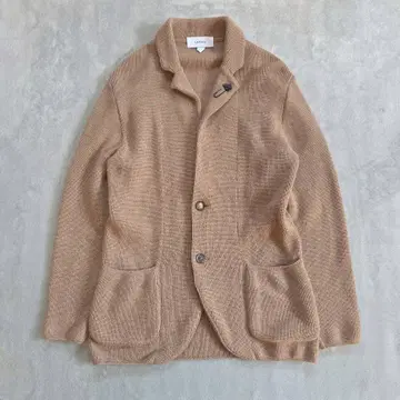 LARDINI 라르디니 니트 자켓 최근 모델 베이지 밀라노 리브