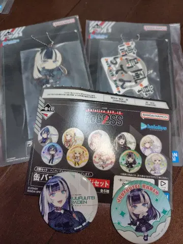 제일복권 ReGLOSS 누레가라스 후테이 라덴 러버 참 + 캔뱃지