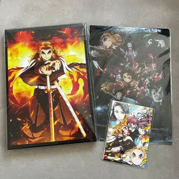 극장판 귀멸의 칼날 무한열차편 팜플렛 럭셔리판/클리어 파일/입장 특전