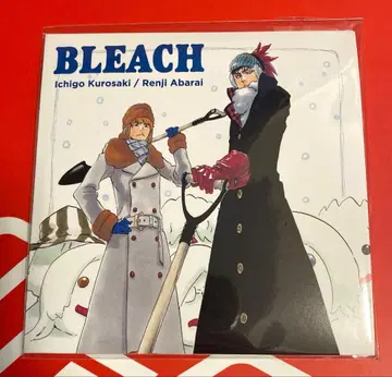 BLEACH 원화전 레코드 코스터 쿠로사키 이치고 아바라이 렌지