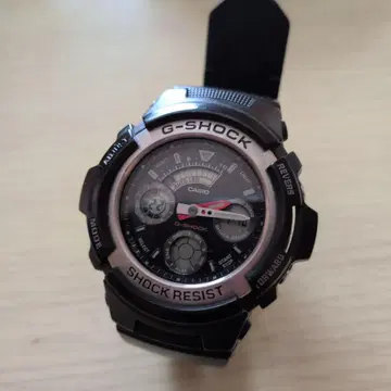 CASIO G-SHOCK 손목시계 블랙