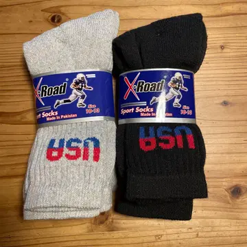 X-Road 스포츠 삭스 USA 로고 포함