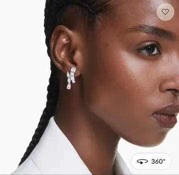 스와로브스키 Swarovski Matrix 드롭 귀걸이