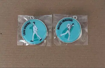 하이큐!! RUN 메탈 키링 컬렉션 오이카와 토오루 이와이즈미 하지메