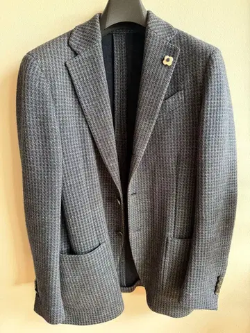 LARDINI 라르디니 2피스 자켓 베스트 네이비 46 가을/겨울