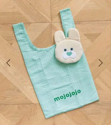 LOWRYS FARM mojojojo 토끼 파우치 포함 에코백