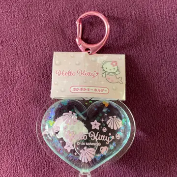 헬로키티 둥둥 키링 머메이드 핑크