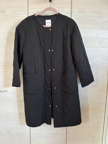 [ 새상품급 ] LEPSIM 블랙 발수 퀼팅 자켓