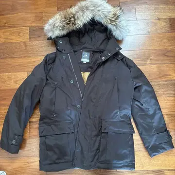 PEUTEREY 남성용 브라운 다운 자켓 사이즈 50