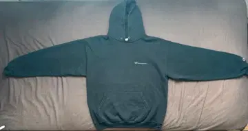 00s Champion 블랙 후드티 멕시코제