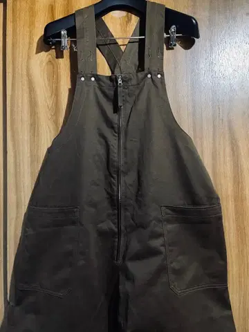 캡틴선샤인 오버롤 브라운 32