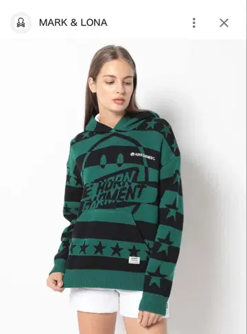 HORN GARMENT Mark&lona 후드 부착