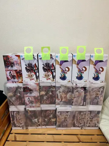 피규어 묶음 판매 원피스 몽스토 루피 샹크스 18체