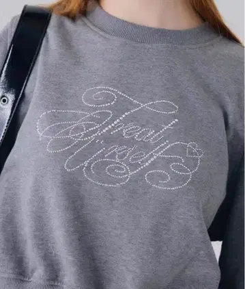 treaturself 그레이 맨투맨 트레이닝복