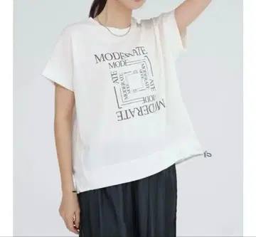 야마다야 새상품 MEDOC Original 드로스트 로고 T셔츠